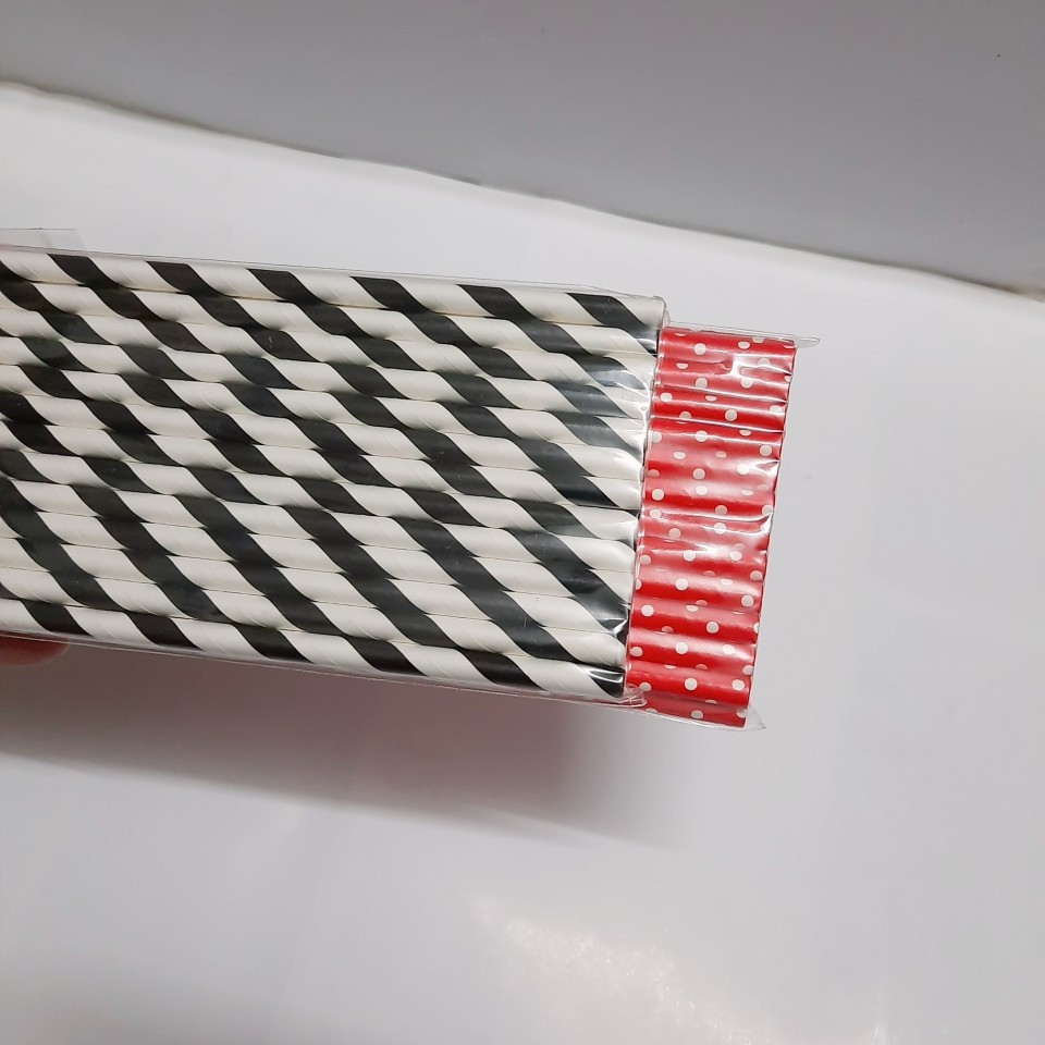 Bịch 25 Ống Hut In Hình Phi 6mm