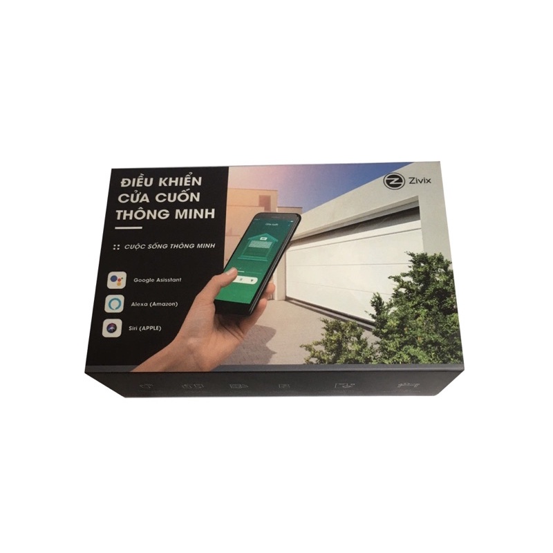 Công tắc thông minh điều khiển cửa cuốn Zitech Pro, Bộ điều khiển cửa cuốn Zitech Pro+ RF, Wifi, Bluetooth
