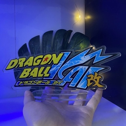 mô hình logo DRAGONBALL 2d, standee logo 7 viên ngọc rông, trang trí sưu tập, trưng bày, quà tặng sinh nhật, kỷ niệm