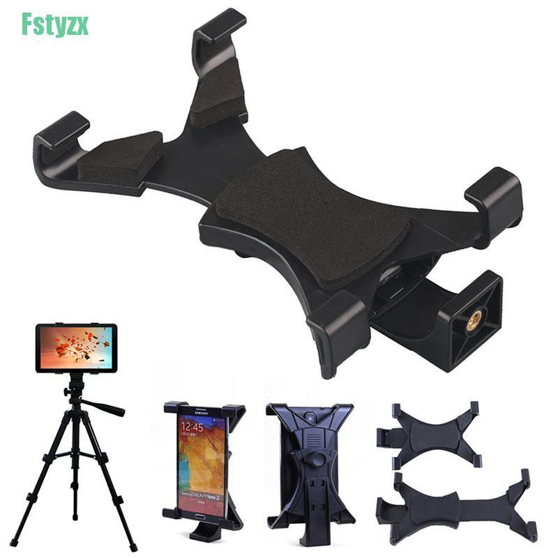 fstyzx Tripod Mount Holder Bracket 1/4&quot;Thread Adapter for 7&quot;~10.1&quot;Tablet iPad Universal
