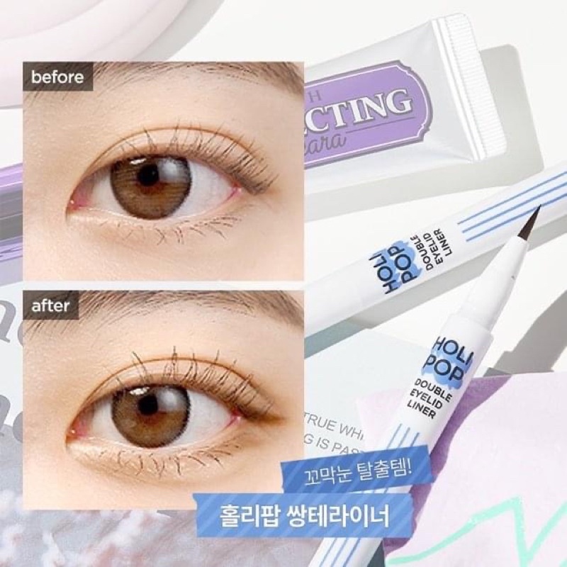 Bút kẻ bọng mắt Holika Holika Holipop Double Eyelid Liner