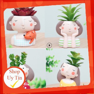 Chậu cô gái🔥 |freeship 🌺 siêu xinh | lỗi 1 đổi 1
