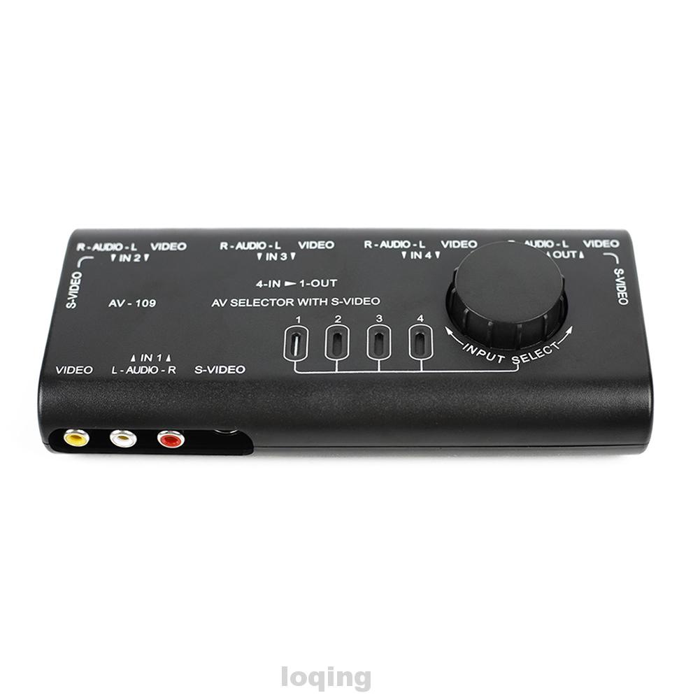 Bộ chia tín hiệu Video TV DVD 4 trong 1 dễ sử dụng | BigBuy360 - bigbuy360.vn