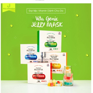 HỘP 10 MIẾNG MẶT NẠ GIẤY HÌNH VIÊN THUỐC BỔ SUNG VITAMIN BANOBAGI