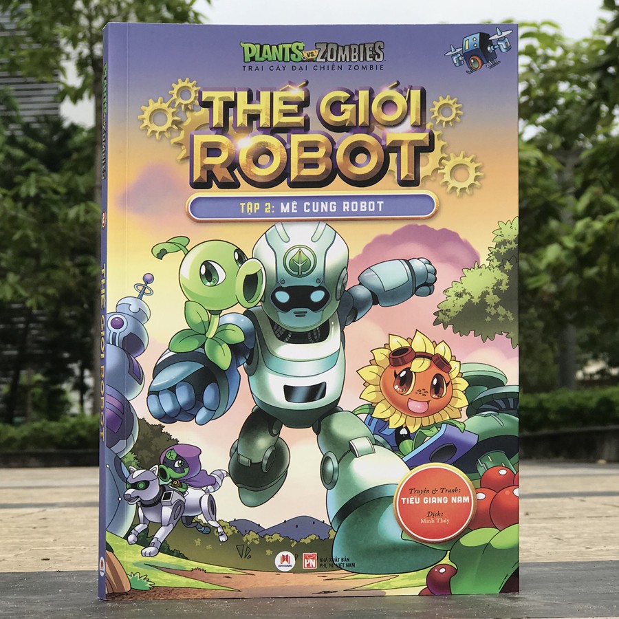 Sách - Thế Giới Robot - Tập 2: Mê Cung Robot (Trái cây đại chiến Zombie)