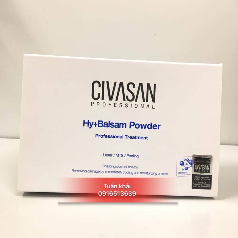 Mặt nạ CIVASAN căng bóng nâng tone dưỡng da phục hồi da