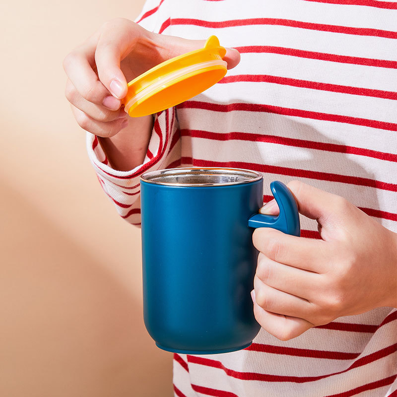 THERMOS Cốc Giữ Nhiệt Bằng Thép Không Gỉ 304