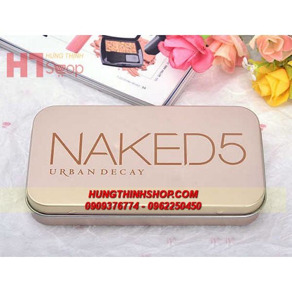 BỘ CỌ TRANG ĐIỂM NAKED5 (7 CÂY)