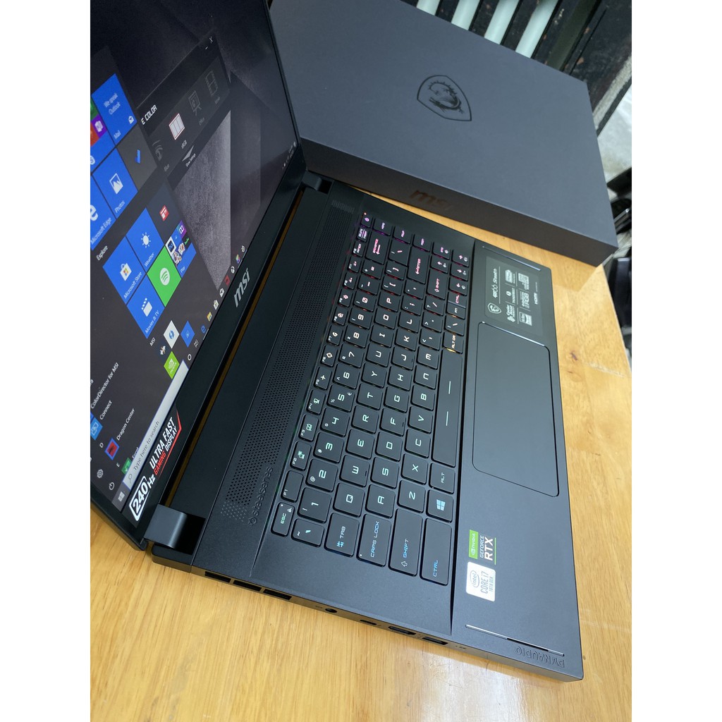 Laptop MSI GS66 Stealth 10SE, i7 – 10875H, 16G, 512G, RTX2060, new seal | BigBuy360 - bigbuy360.vn