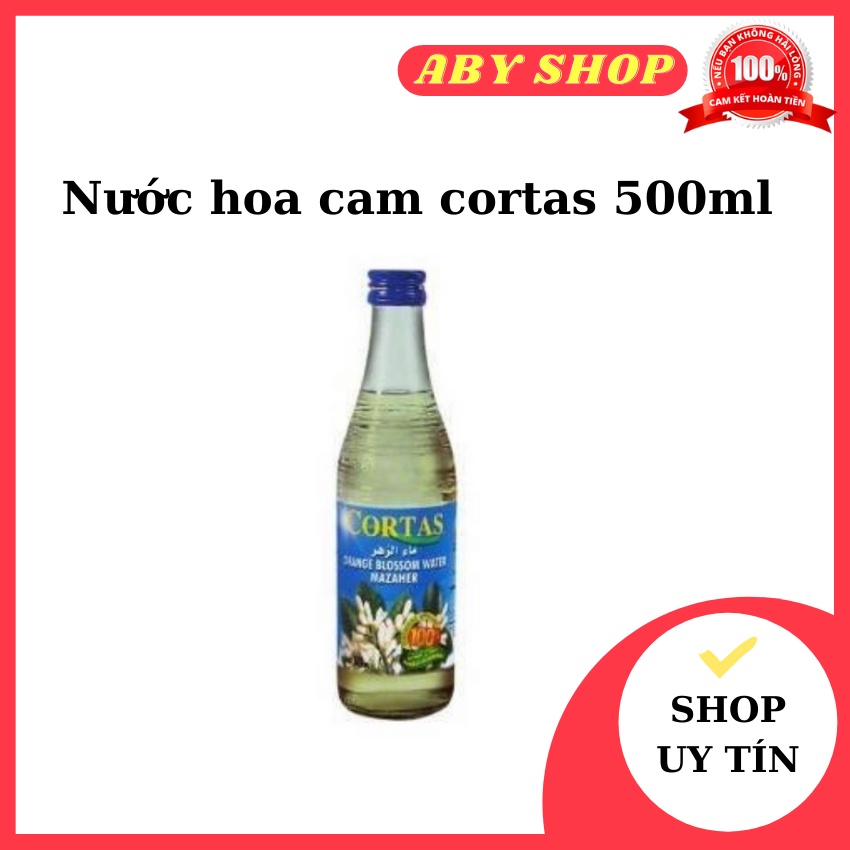 Nước hoa cam cortas 500ml ⚡ HÀNG LOẠI 1 ⚡ nước hoa cam tạo nên hương vị độc đáo cho món bánh mì hoa cúc