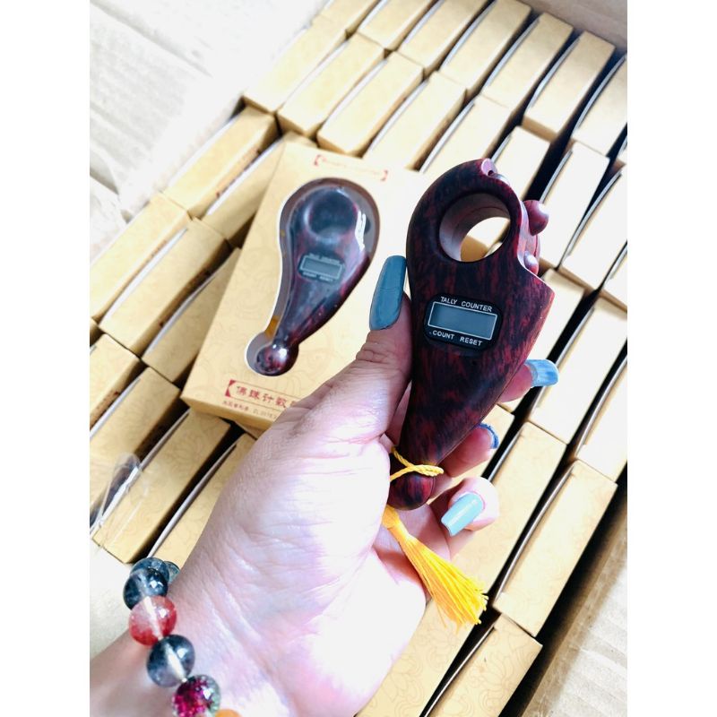 Máy đếm niệm Phật - Bấm đếm số lần tụng kinh có nút bấm reset