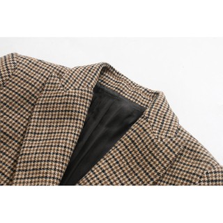 Áo vest blazer dạ kẻ
