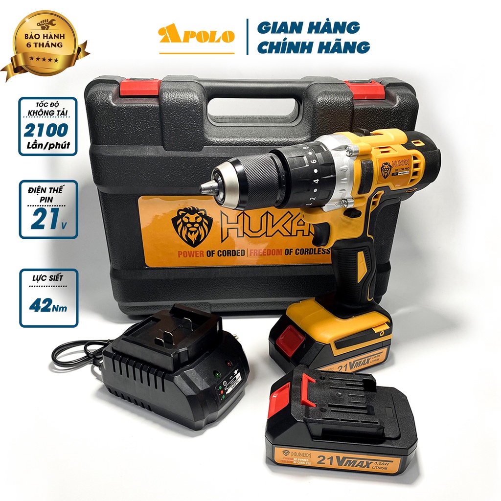 Khoan Pin I Khoan vít Hukan Hk796Pro