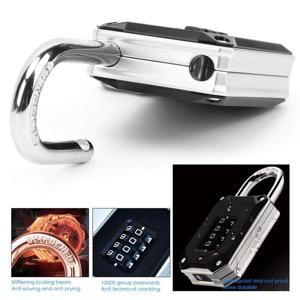 ZAIJIE24 Ổ Khóa Chống Trộm 4 Chữ Số