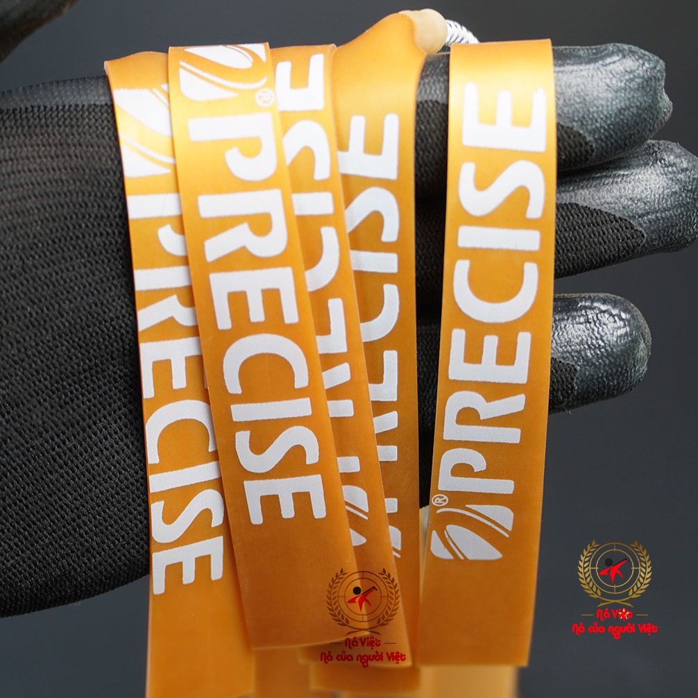 5 Dây ná cao su Precise bắn cá mũi tên, chuẩn chính hãng V3-2lớp chất lượng cao với độ dày siêu bền