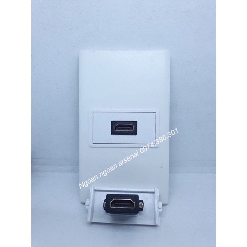 Mặt chữ nhật, mặt vuông bắt ổ tín hiệu USB, HDMI, VGA, RCA...