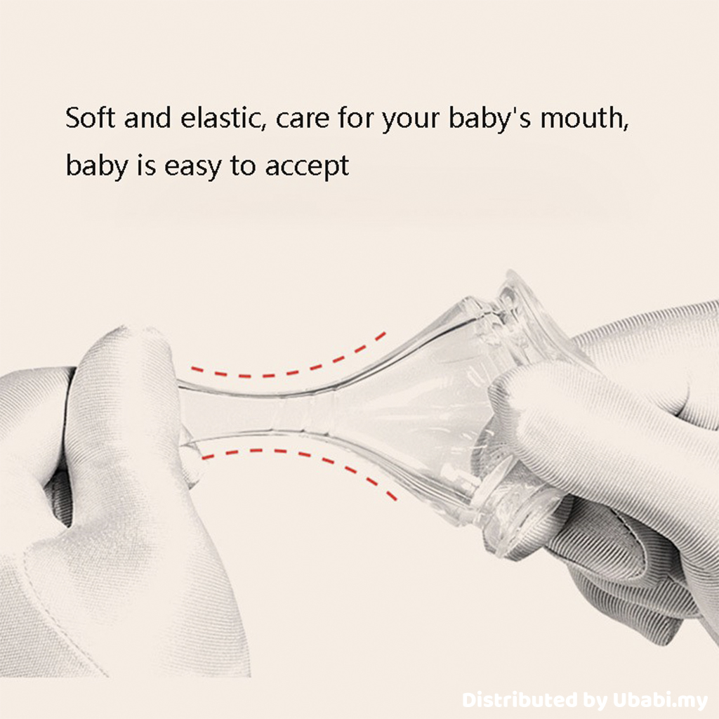 Núm Vú Giả Cho Bình Sữa Chim Bồ Câu Cổ Rộng Chống Tràn Colic Susu