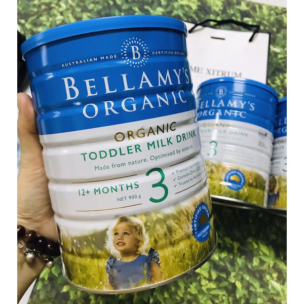 Sữa Bellamy's Organic số 3 900gr
