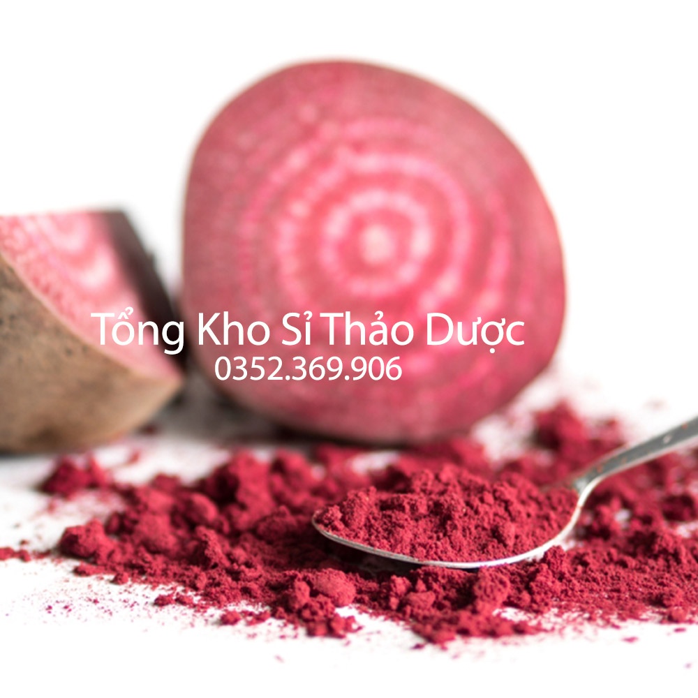 Bột củ dền sấy lạnh nguyên chất 500g (Bột rau củ tạo màu tự nhiên)