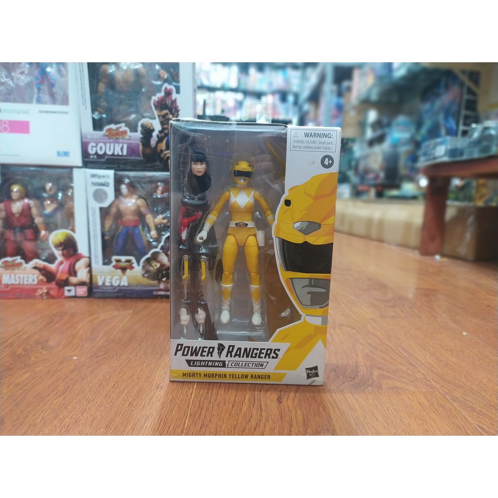 MÔ HÌNH LIGHTNING COLLECTION MMPR YELLOW RANGER