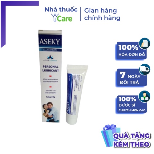 GEL BÔI TRƠN ASEKY 30G