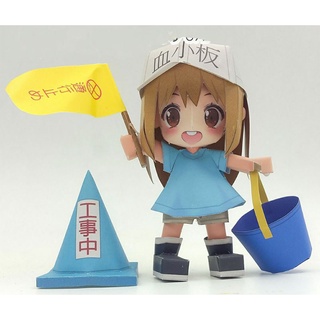 Mô hình giấy anime [Hataraku Saibou] Tiểu cầu-chan