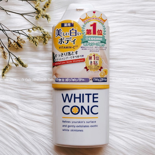 Sữa tắm trắng da WHITE CONC