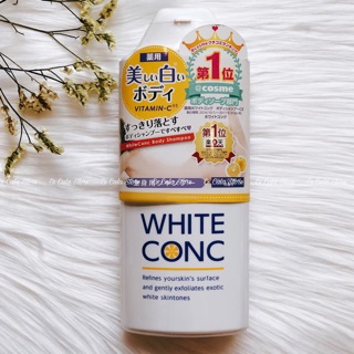 Sữa tắm trắng da white conc