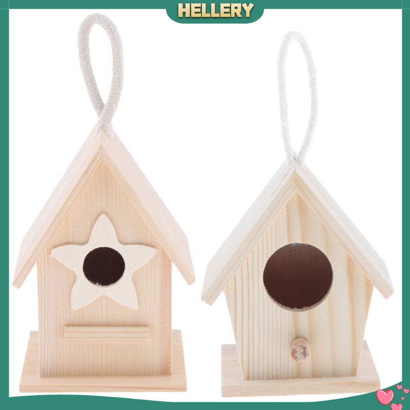 Tổ Chim Bằng Gỗ Tự Nhiên DIY