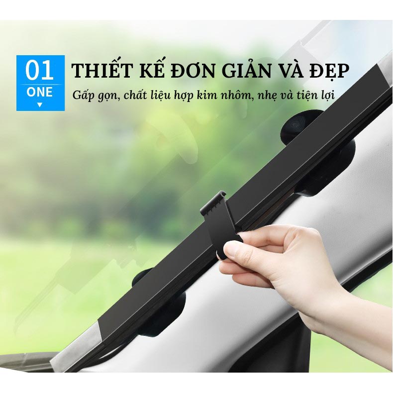 Rèm Che Nắng Kính Lái Ô Tô Kính Trước Tráng Nhôm Cách Nhiệt -  Chống Nóng Hiệu QuảCARZONE.TOP