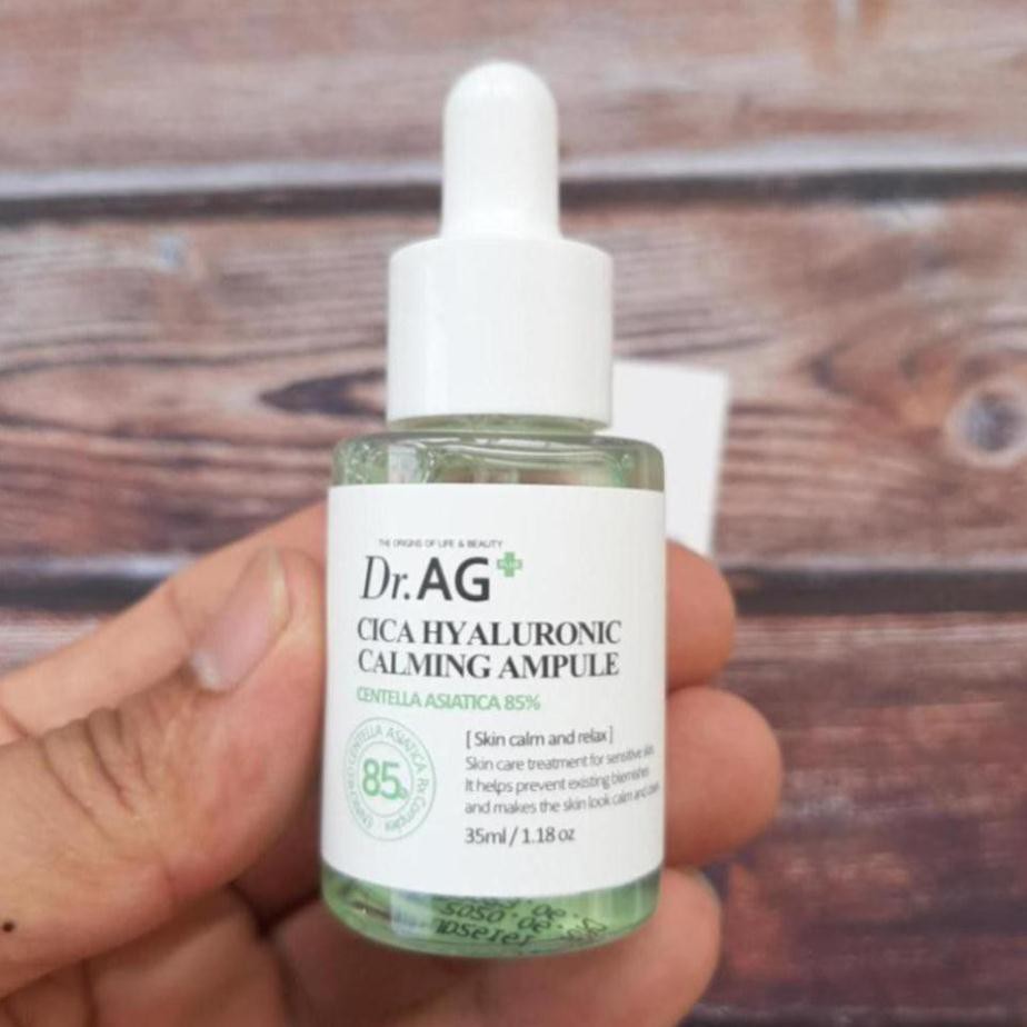 Serum rau má DR.AG+ Cica hyaluronic calming Ampule 25ml