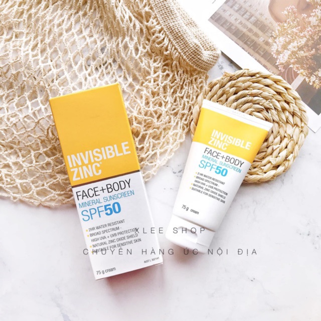 invisible zinc face and body