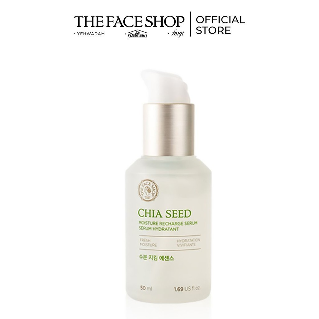 Tinh Chất Dưỡng Ẩm TheFaceShop CHIA SEED MOISTURE RECHARGE SERUM 50ml