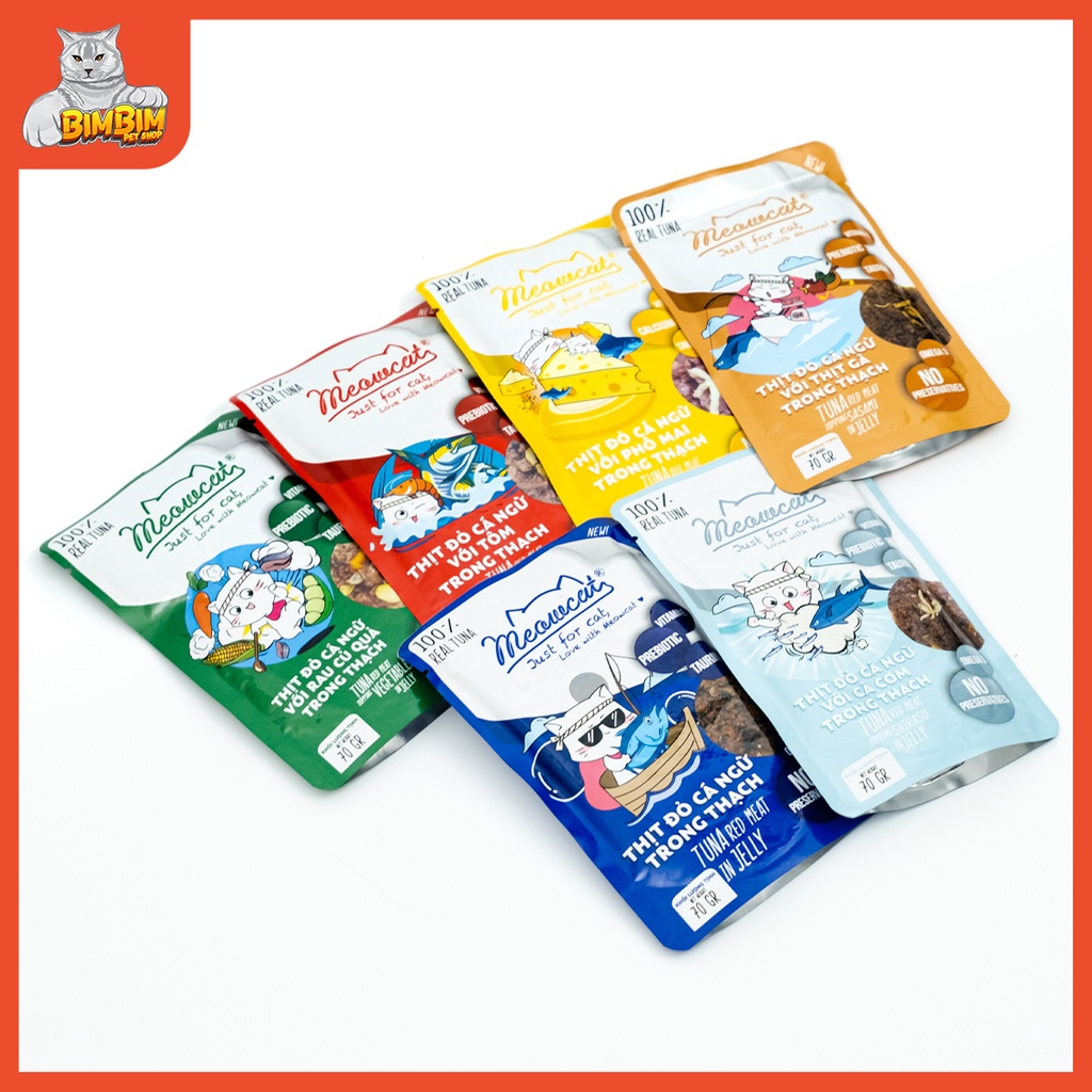 Pate Meowcat 70g dành cho mèo con và mèo lớn