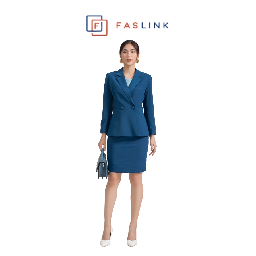 Áo Vest Nữ Peplum Cổ Điển Quý Phái - Faslink