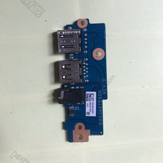 Board jack âm thanh và cổng usb laptop hp 15-au