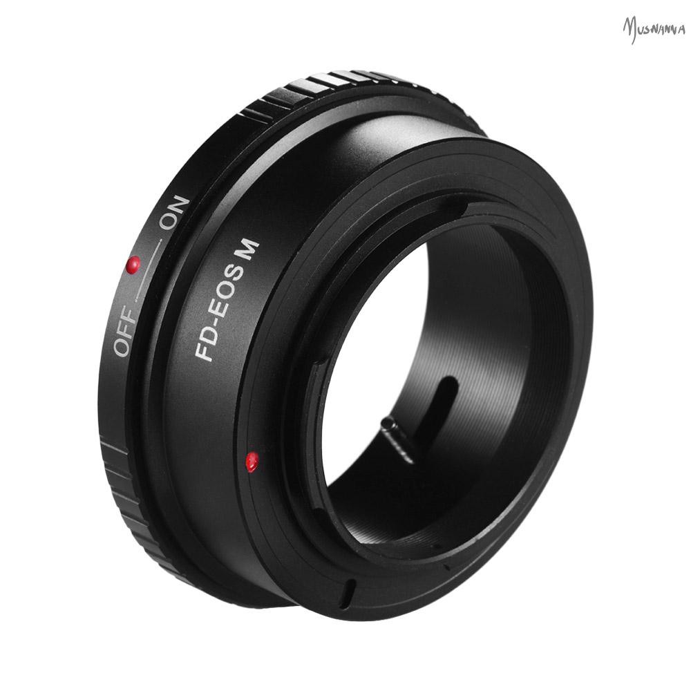 Ngàm Chuyển Đổi Ống Kính Canon Fd Lens Sang Canon Eos M M2 M3 M5 M6 M10 M50 M100