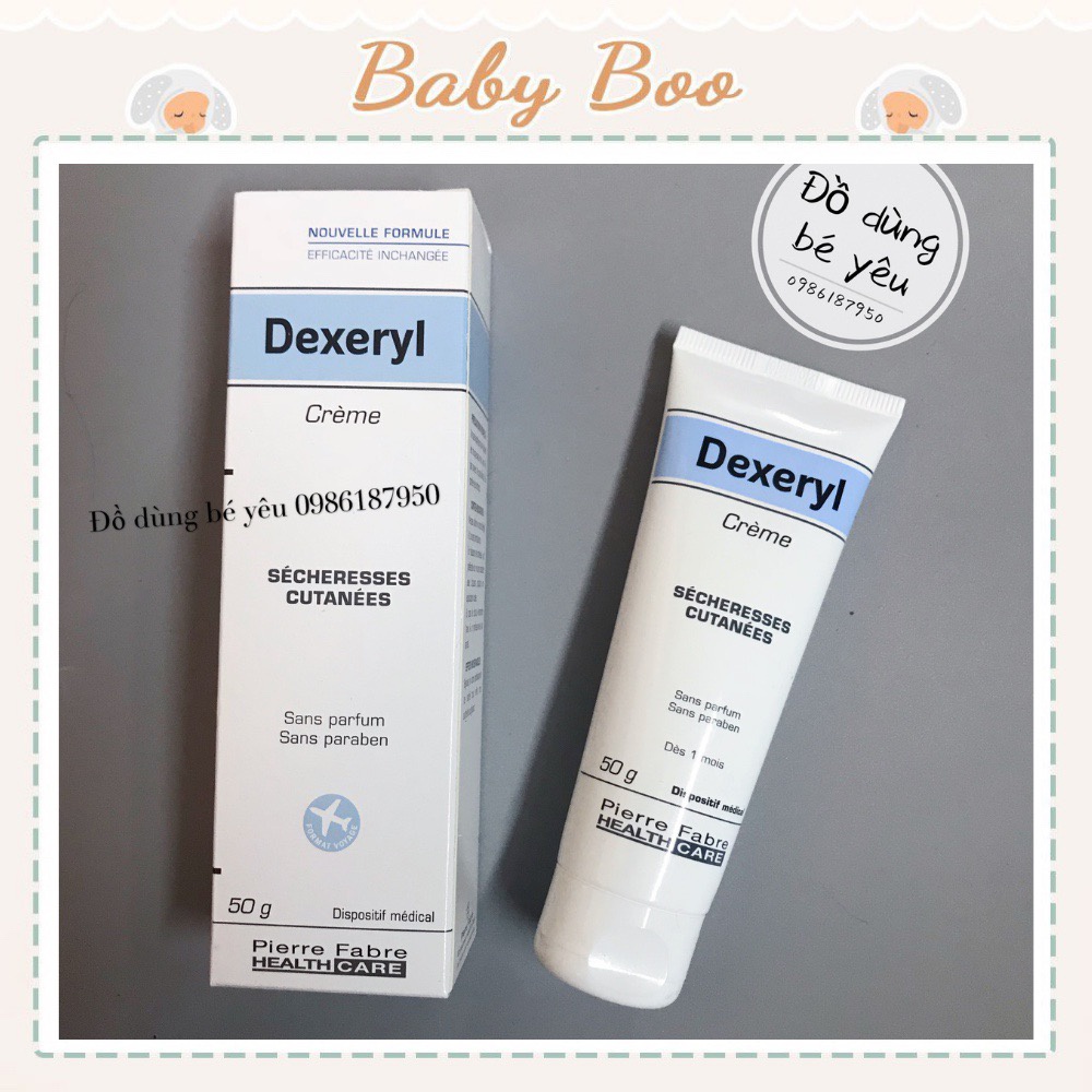 Kem nẻ, chàm sữa Dexeryl 50g [ babyboo]