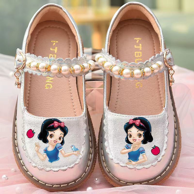 Giày Búp Bê Bé Gái Hình Công Chúa Quai Đính Ngọc, Giày Bé Gái Công Chúa ElSa, Giày Công Chúa Bạch Tuyết Sang Chảnh
