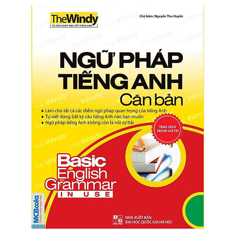 Sách - Ngữ pháp tiếng anh căn bản - basic english grammar In use (bìa vàng)