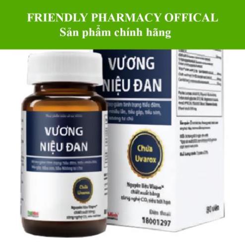 Vương Niệu Đan - Giúp cải thiện tình trạng tiểu đêm, tiểu nhiều lần (20 Viên &amp;80 viên)