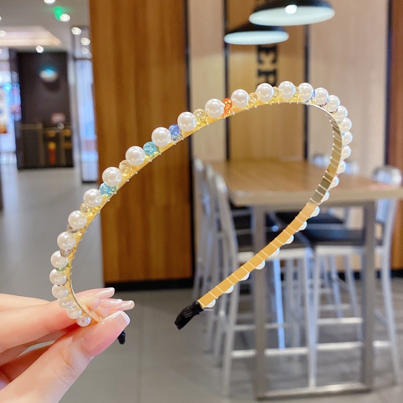 Cài Tóc Đính Ngọc Trai Phong Cách Retro Thời Trang Hàn Quốc Dễ Thương