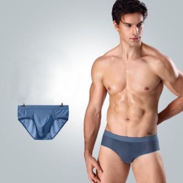 Hộp quần lót nam 𝑭𝒓𝒆𝒆𝒔𝒉𝒊𝒑COMBO Hộp 4 Quần Sịp Đùi Thông Hơi Men