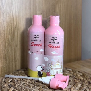 [ Hàng UK ] SET COMBOO  Dầu Gội Sweet + Dầu xả Heart Giúp Mọc Tóc Dưỡng Tóc Siêu Mềm Mượt