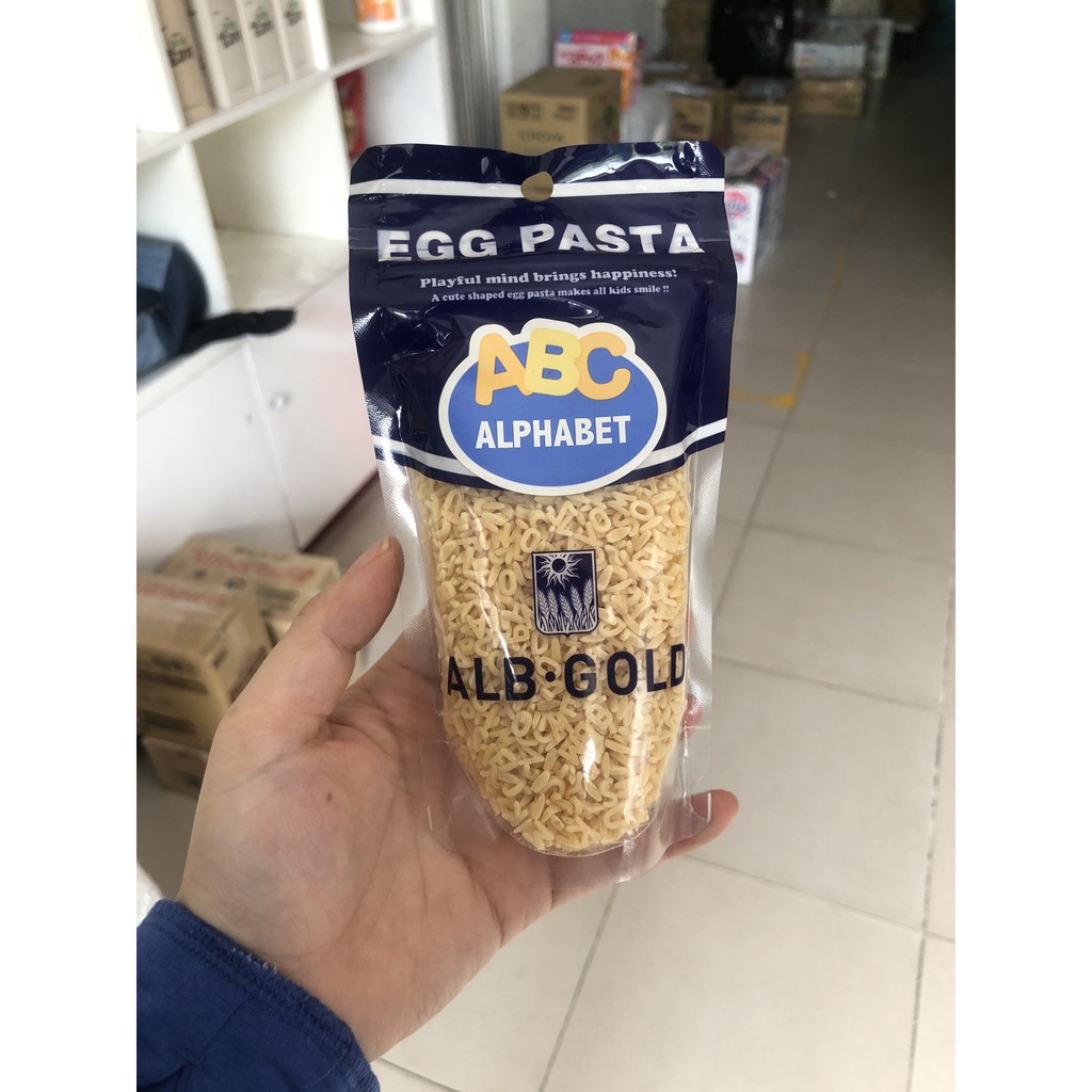 Nui Egg Pasta hình chữ cái Nhật Bản gói 90g