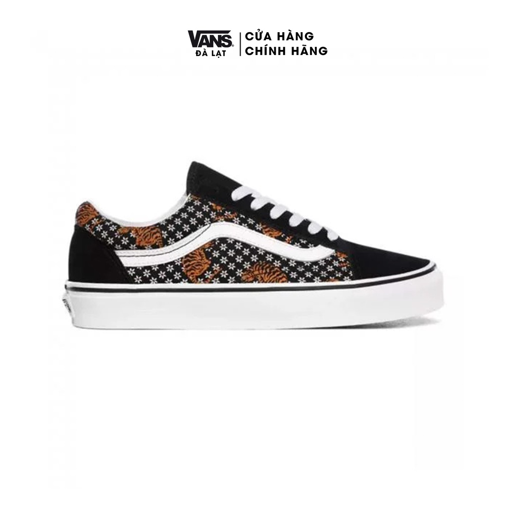 Giày sneaker Vans Unisex họa tiết hổ và hoa - Vans UA Old Skool Tiger Floral - VN0A38G119M