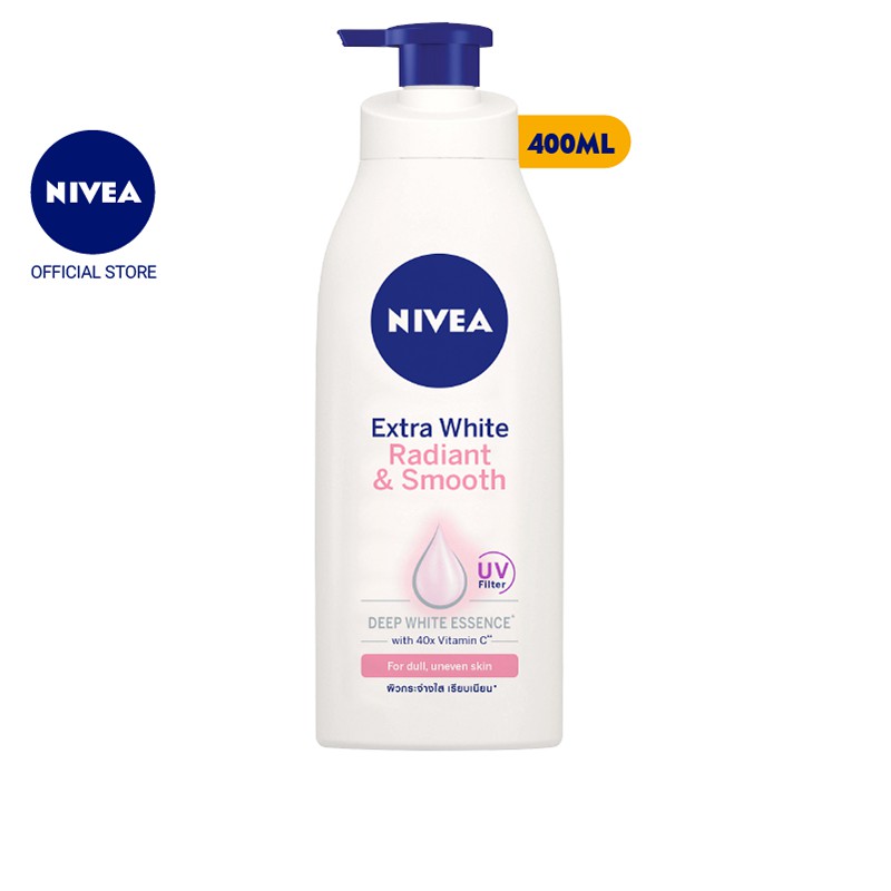 Sữa dưỡng thể dưỡng da trắng mịn Nivea (400ml) - 83807