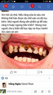 Thuốc chống sún của mỹ