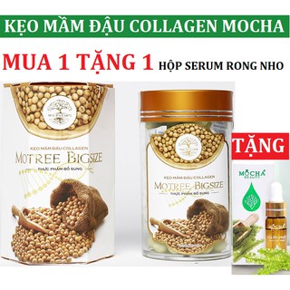 KẸO MẦM ĐẬU MOCHA - MUA 1 TẶNG 1 SERUM RONG NHO