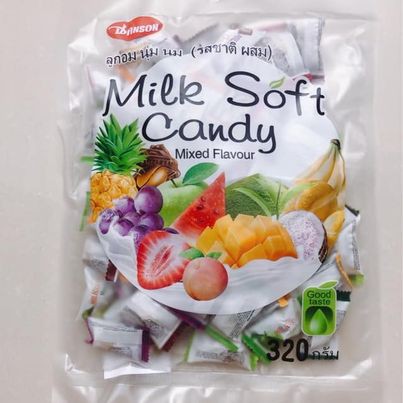 Kẹo dẻo candy trái cây thái lan 320g 70 viên đến 100v